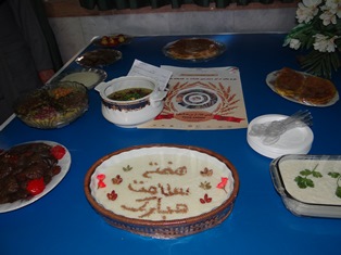 جشنواره غذای محلی در حسین آباد شیروان